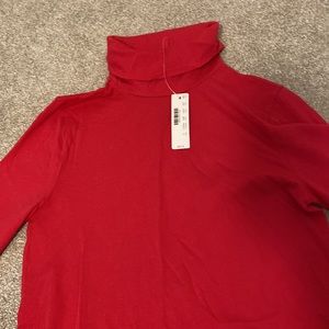 J. Crew Turtleneck. Size S. Pink. NWT.
